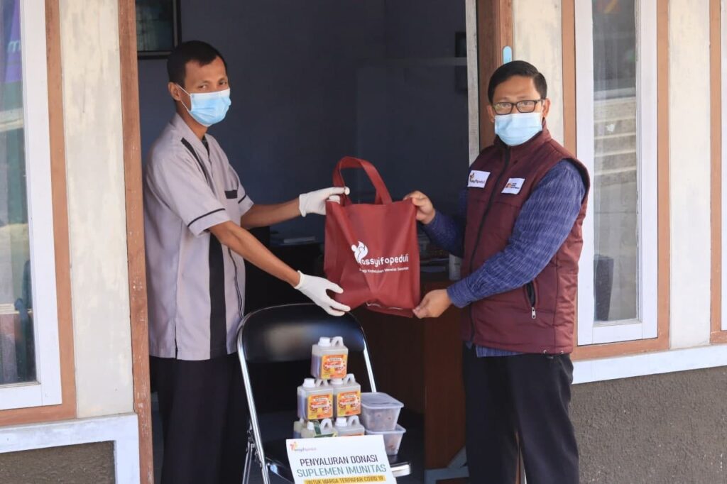 WUJUD PEDULI DONATUR UNTUK PARA ISOMAN