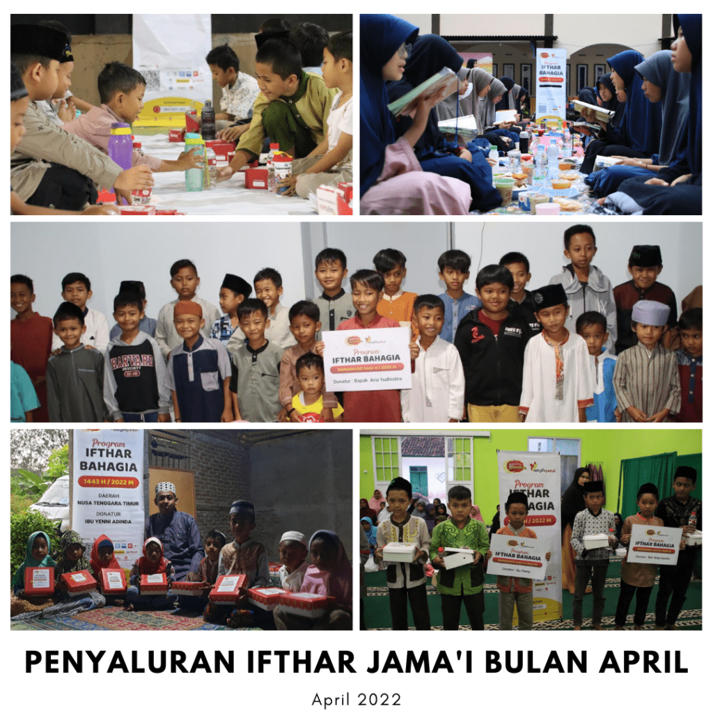 Penyaluran Ifthar Jama’i Bulan April Penyaluran Ifthar Jama’i Bulan April