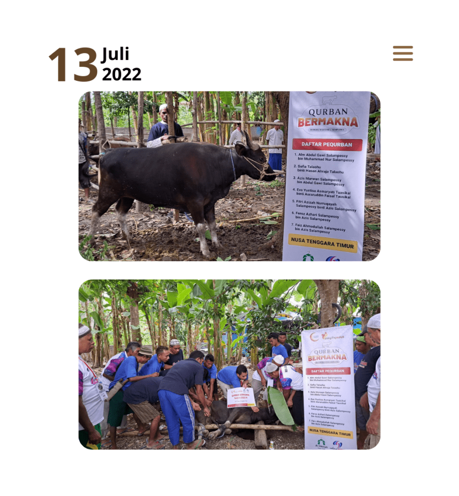 Cerita Qurban Di NTT Cerita Qurban Di NTT