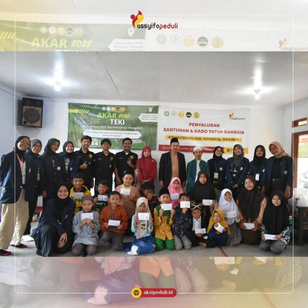 Hadirkan Senyuman Anak Yatim di Tanjungsari, Sumedang