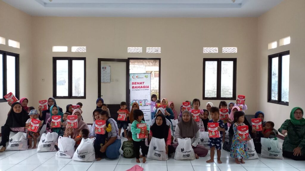 LAUNCHING PROGRAM SEHAT BAHAGIA BEBAS STUNTING DI DESA KUMPAY, SUBANG