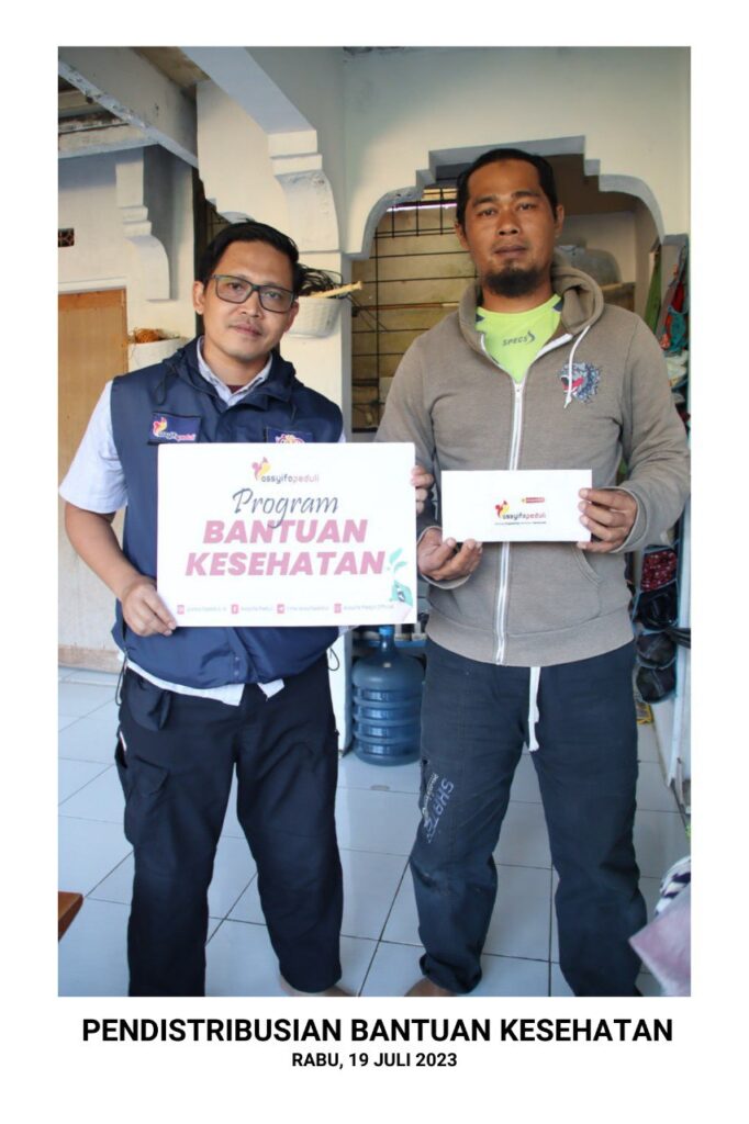 Bantuan Kesehatan Taawun Untuk Pak Asum