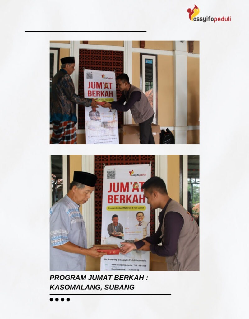 JUMAT BERKAH DI KECAMATAN KASOMALANG