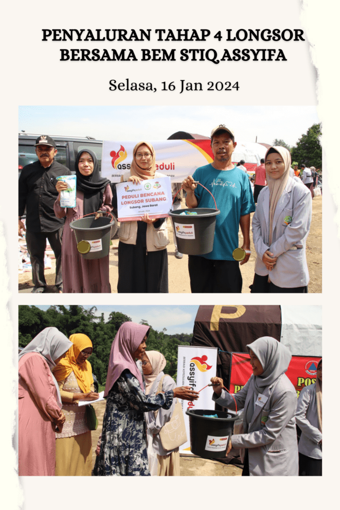 Bantuan Tahap 4 – Bersama BEM STIQ dan TKIT Assyifa