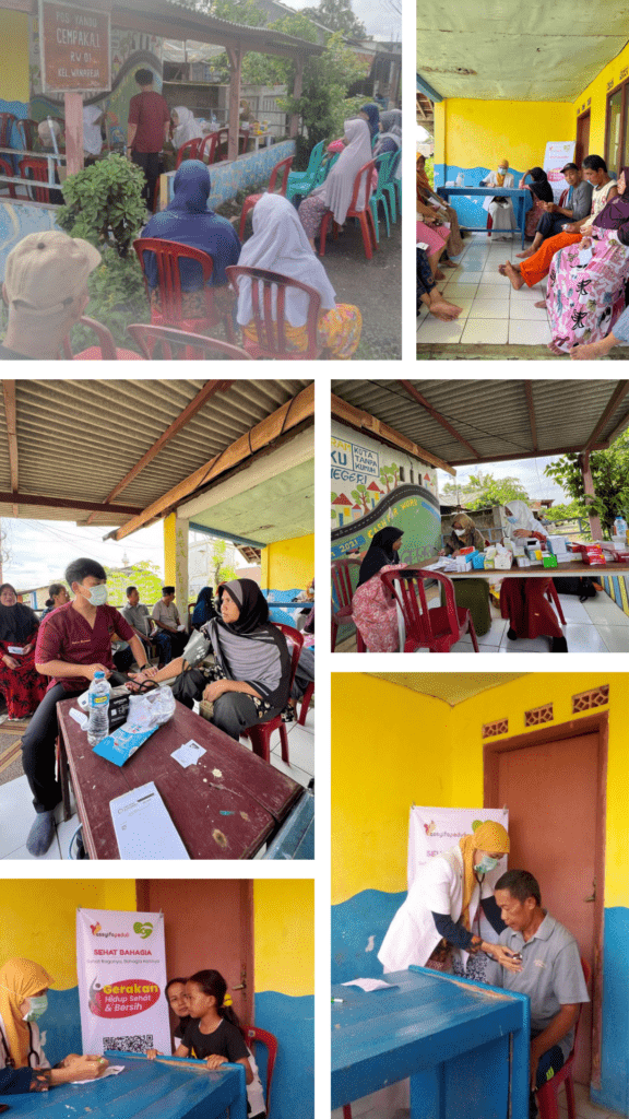 Program Sehat Bahagia : Pemeriksaan Kesehatan dan Pengobatan di Desa Wanareja RW 01