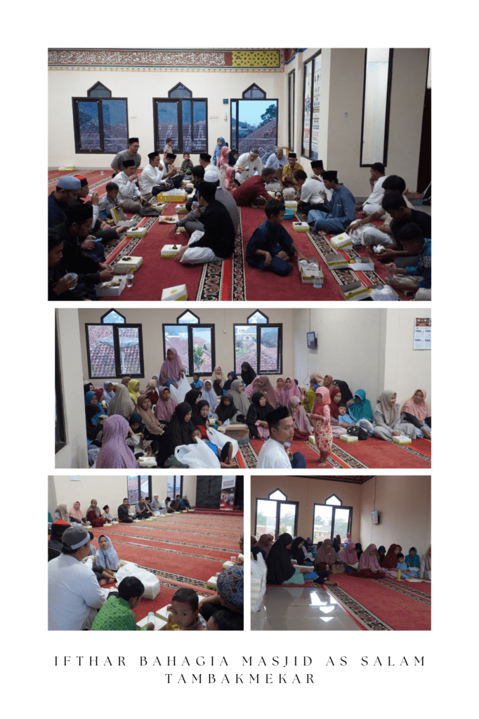IFTHAR BAHAGIA DI MASJID AS-SALAM TAMBAKMEKAR