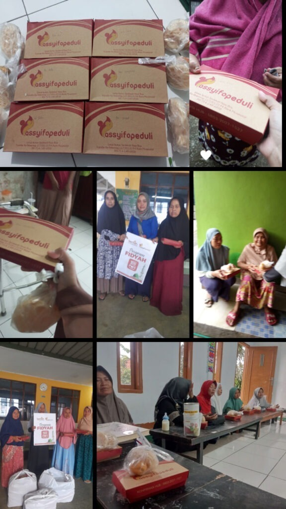 PENYALURAN FIDYAH DI DESA TAMBAKMEKAR