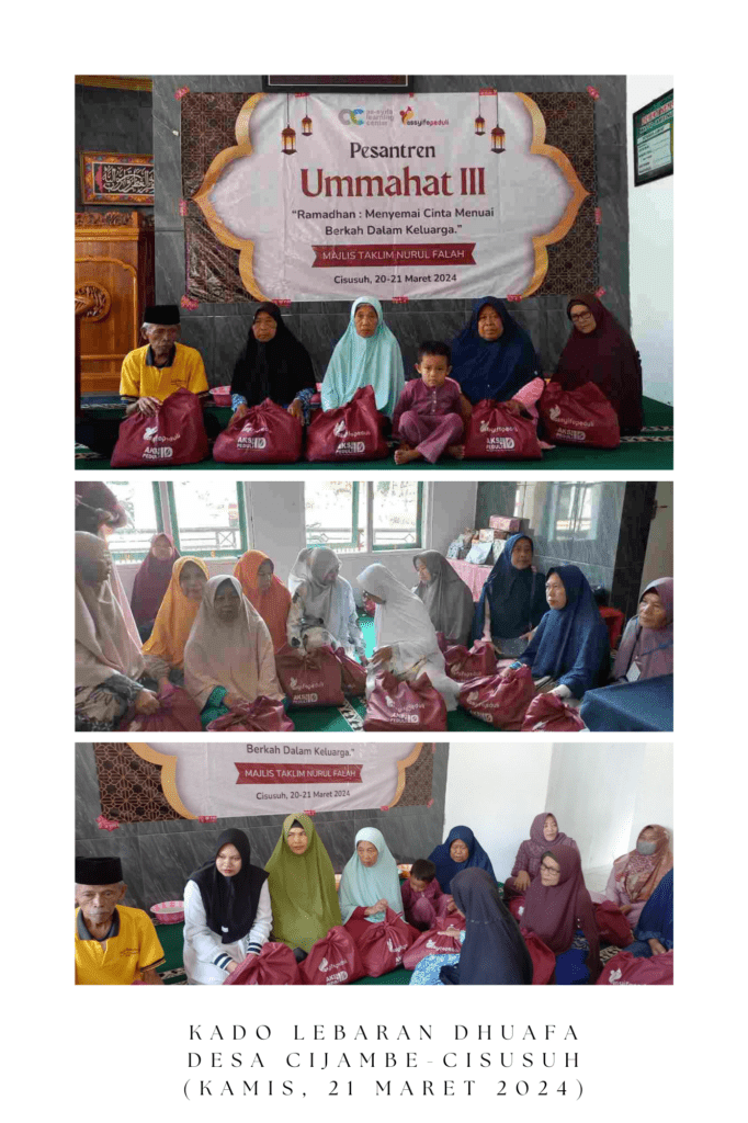 BINGKISAN RAMADHAN CIJAMBE-CISUSUH