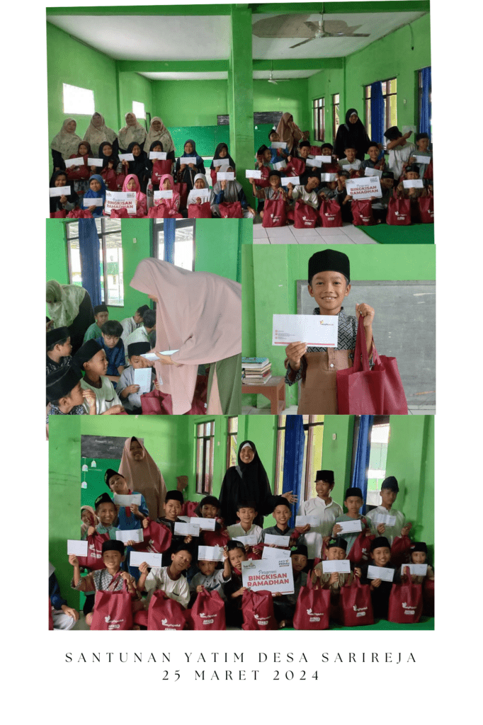 SANTUNAN YATIM DESA SARIREJA