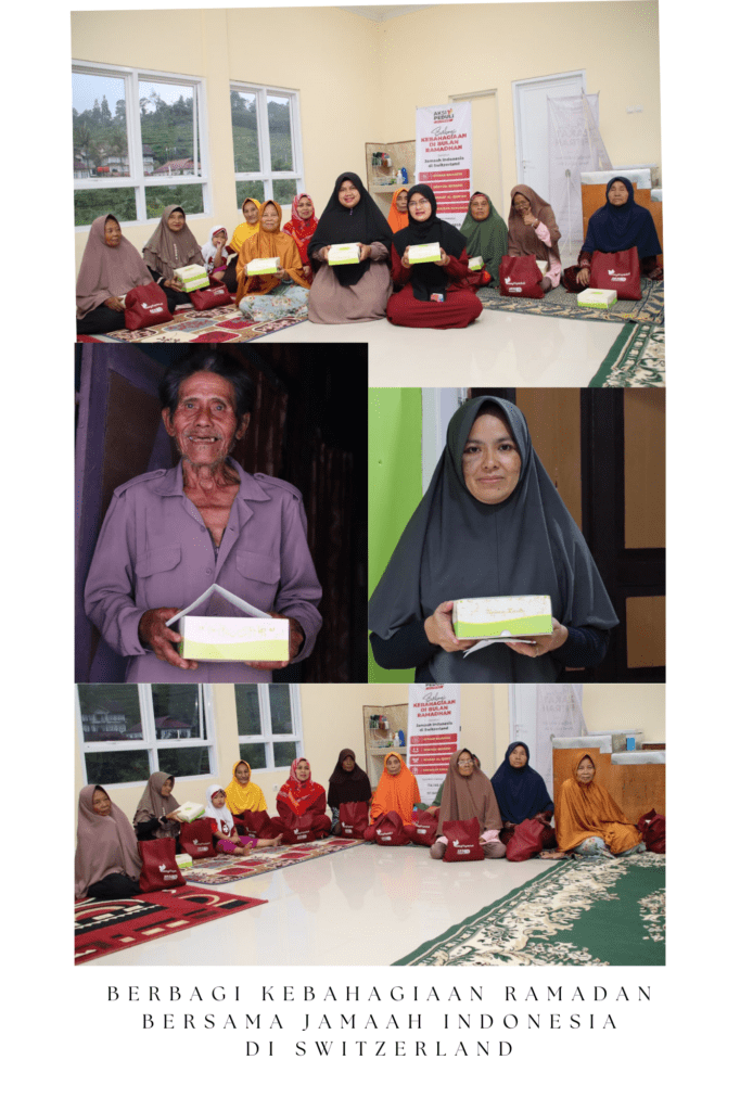 BINGKISAN RAMADHAN DARI JEMAAH INDONESIA DI SWITZERLAND