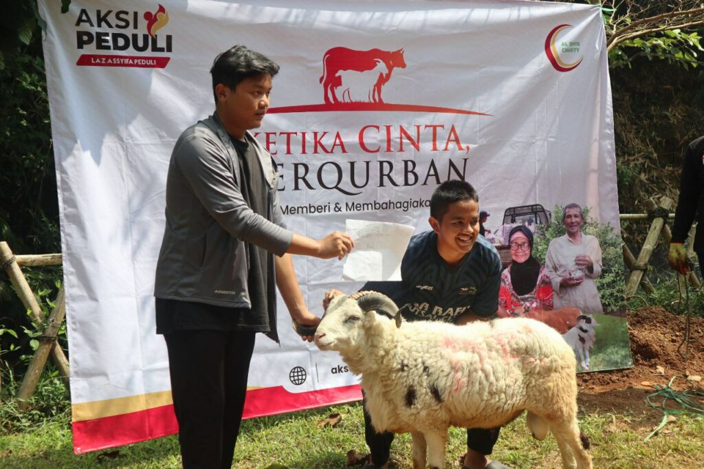 Assyifa Peduli Sembelih 180 Hewan Qurban di Hari Pertama Idul Adha