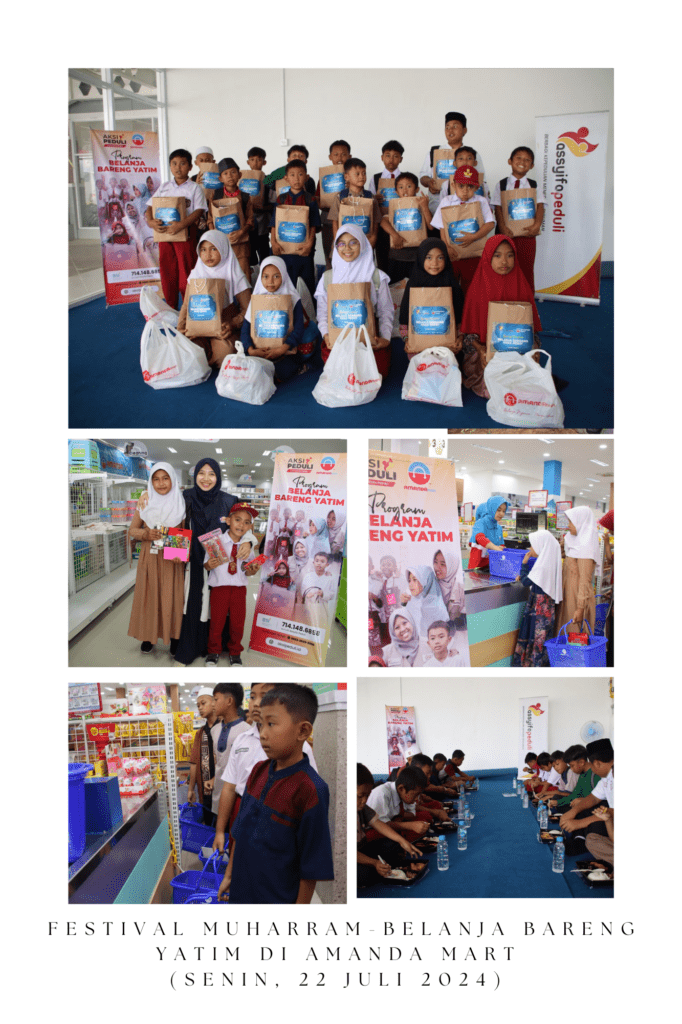 Penyaluran Program Festival Muharram 1446 H – Belanja Yatim