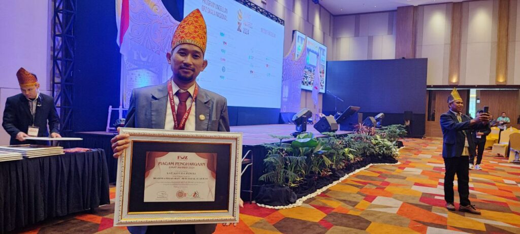 Assyifa Peduli Raih Penghargaan Zakat Award 2024