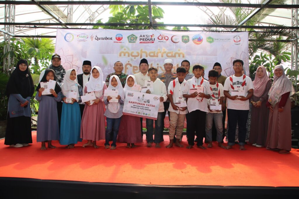 Penyaluran Program Festival Muharram 1446 H – Santunan dan Rihlah 500 Yatim