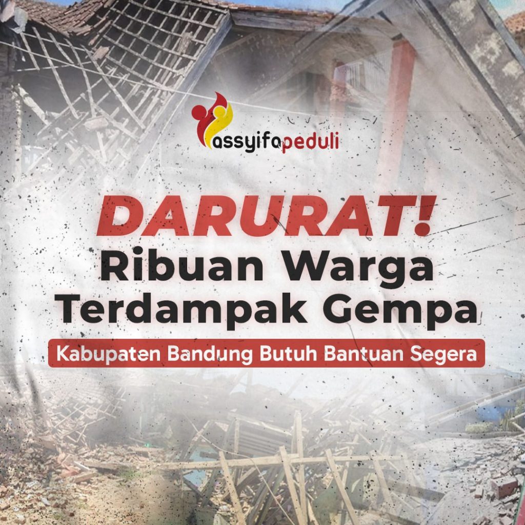 DARURAT! Ribuan Warga Terdampak Gempa Kabupaten Bandung Membutuhkan Bantuan Segera