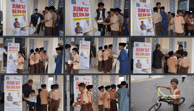 Penyaluran Jumat Berkah Masjid Al-Furqan Penyaluran Jumat Berkah Masjid Al-Furqan