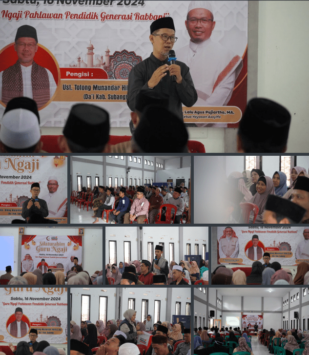 Silaturahmi Guru Ngaji di Moment Hari Guru Nasional