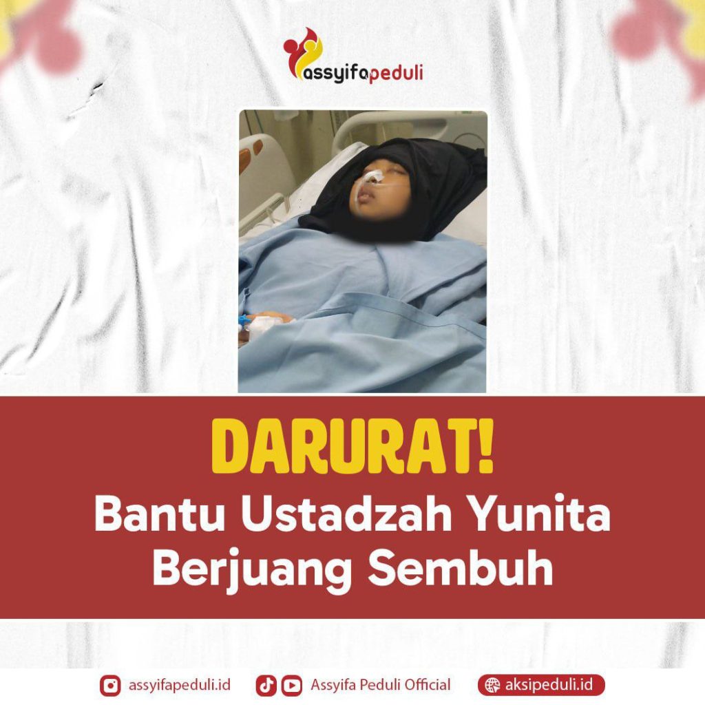 DARURAT! Bantu Ustadzah Yunita Berjuang Sembuh