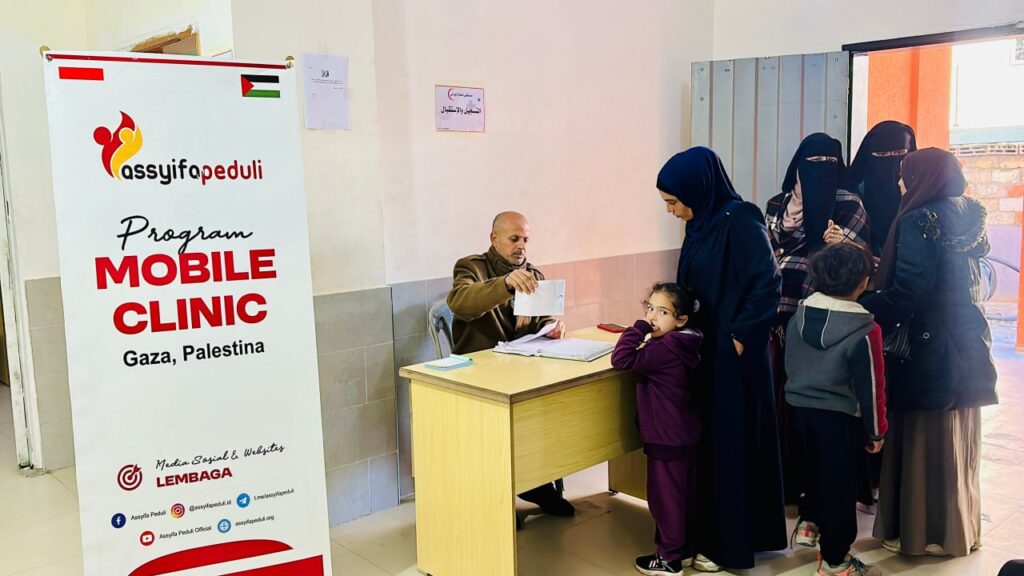 Tahap 10 – Penyaluran Program Bantuan Mobile Clinic Palestina