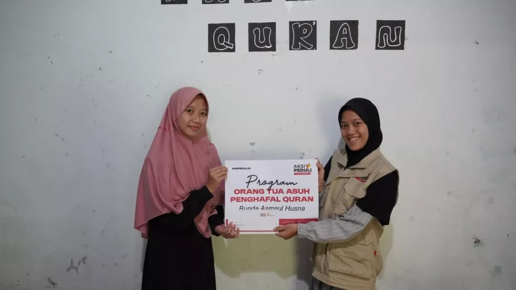 PENYALURAN PROGRAM ORANG TUA ASUH PENGHAFAL QURAN