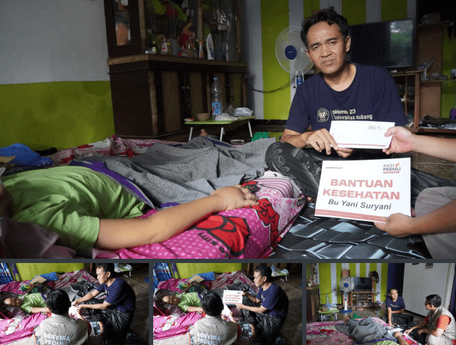 Distribusi Bantuan Kesehatan Ibu Yani