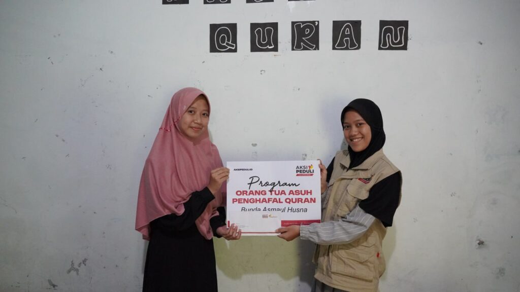 PENYALURAN PROGRAM ORANG TUA ASUH PENGHAFAL QURAN