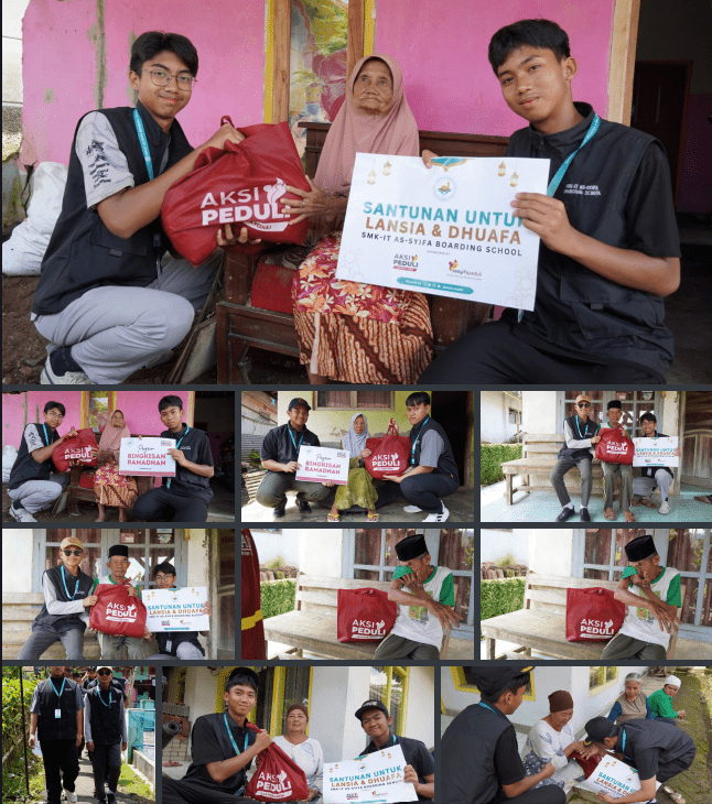 SANTUNAN UNTUK LANSIA & DHUAFA (PAKET BINGKISAN RAMADHAN) BY SMKIT ASSYIFA