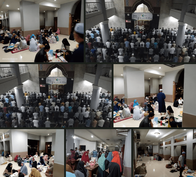 Penyaluran Program itikaf di 10 malam terakhir ramadhan 1446 H