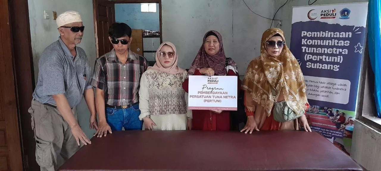 Pemberdayaan komunitas tuna netra - Assyifa peduli