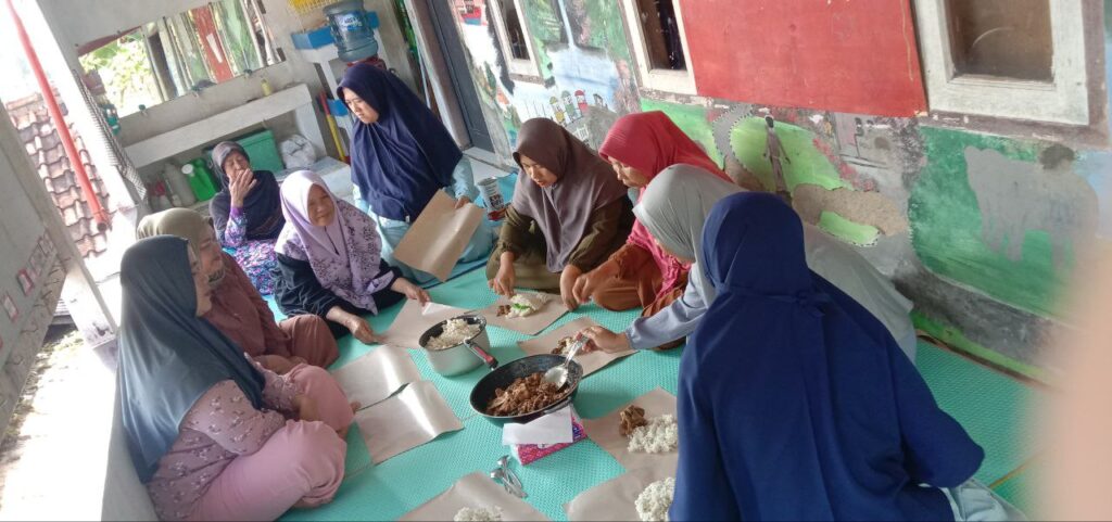 PENYALURAN DAGING QURBAN UNTUK BINAAN BIMTAQ