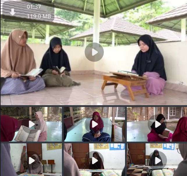 Program Orangtua Asuh Penghafal Al-Quran (bunda Asmaul  Husna) periode Agustus 2025