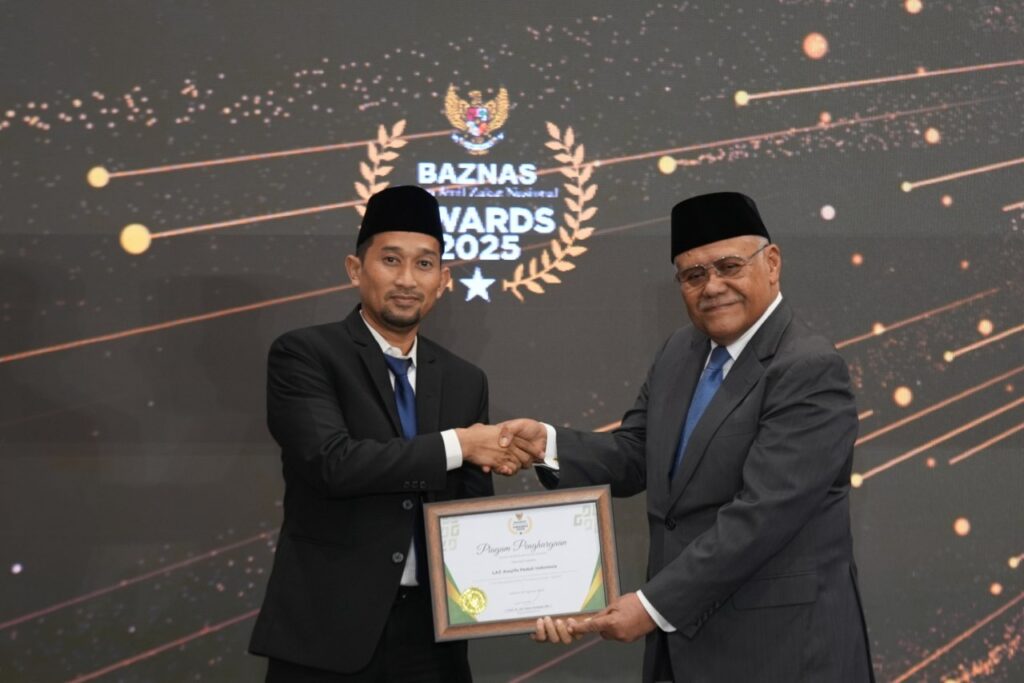 Assyifa Peduli Raih Penghargaan LAZ Kabupaten/Kota Tim Kebencanaan Teraktif BAZNAS Awards 2025