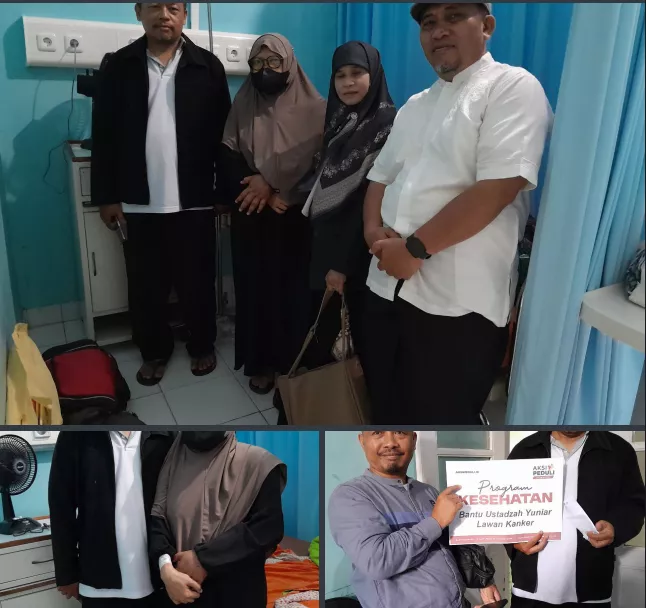 Penyaluran Bantuan Donasi Kesehatan Ibu Yuniar