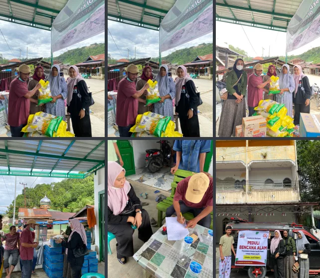 Penyaluran Bantuan Korban Bencana Banjir di Daerah Simpur, Ketambe, Aceh TenggaraAceh Tenggara