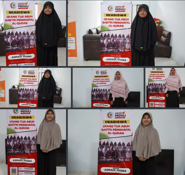 Beasiswa Orangtua Asuh Bunda Asmaul Husna