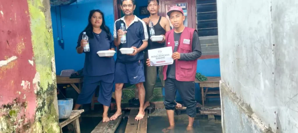 Penyaluran Bantuan Banjir Subang di Pamanukan & Ciasem