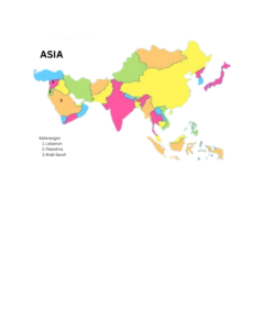 Sebaran wilayah pada penyaluran zakat, infak, dan sedekah Assyifa Peduli tahun 2025 di mancanegara