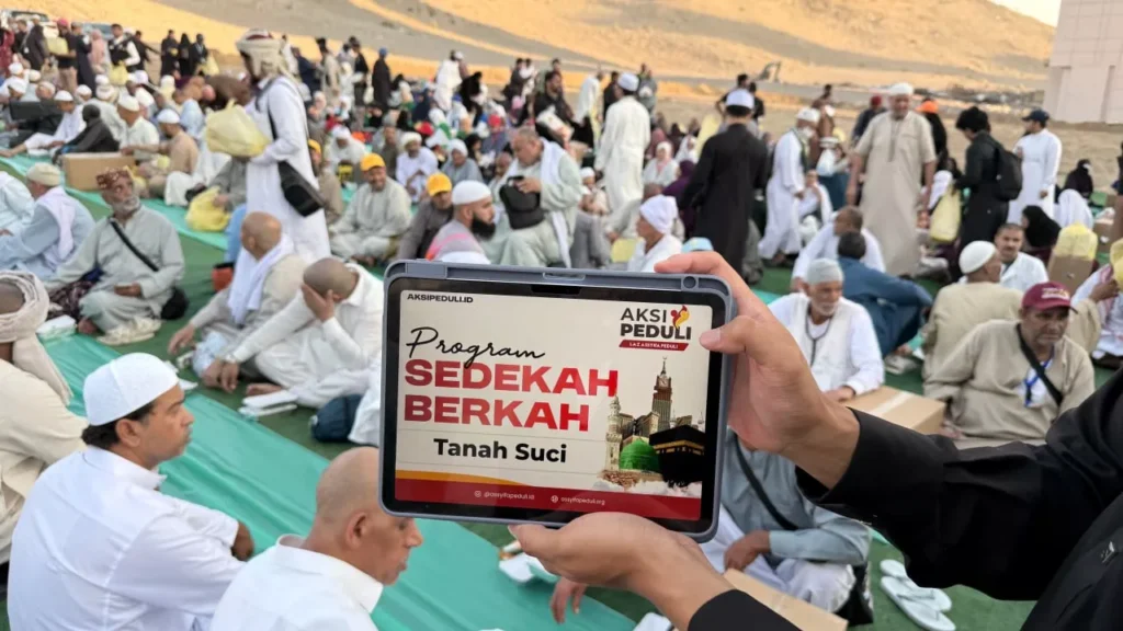 Keberkahan Jumat Mengalir di Masjidil Haram Melalui Sedekah Sahabat