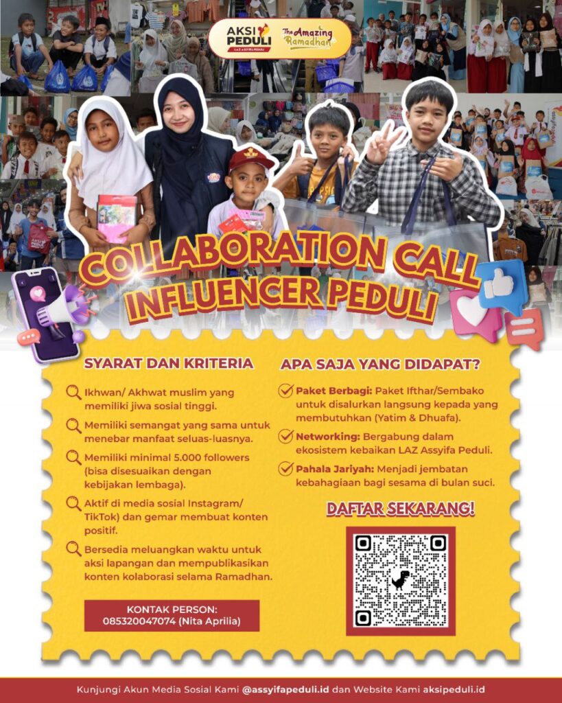 Collaboration Call: Influencer Peduli