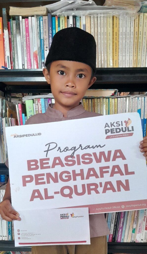 Beasiswa Pendidikan Assyifa Peduli untuk Idris yang Semangat Menjadi Hafidz