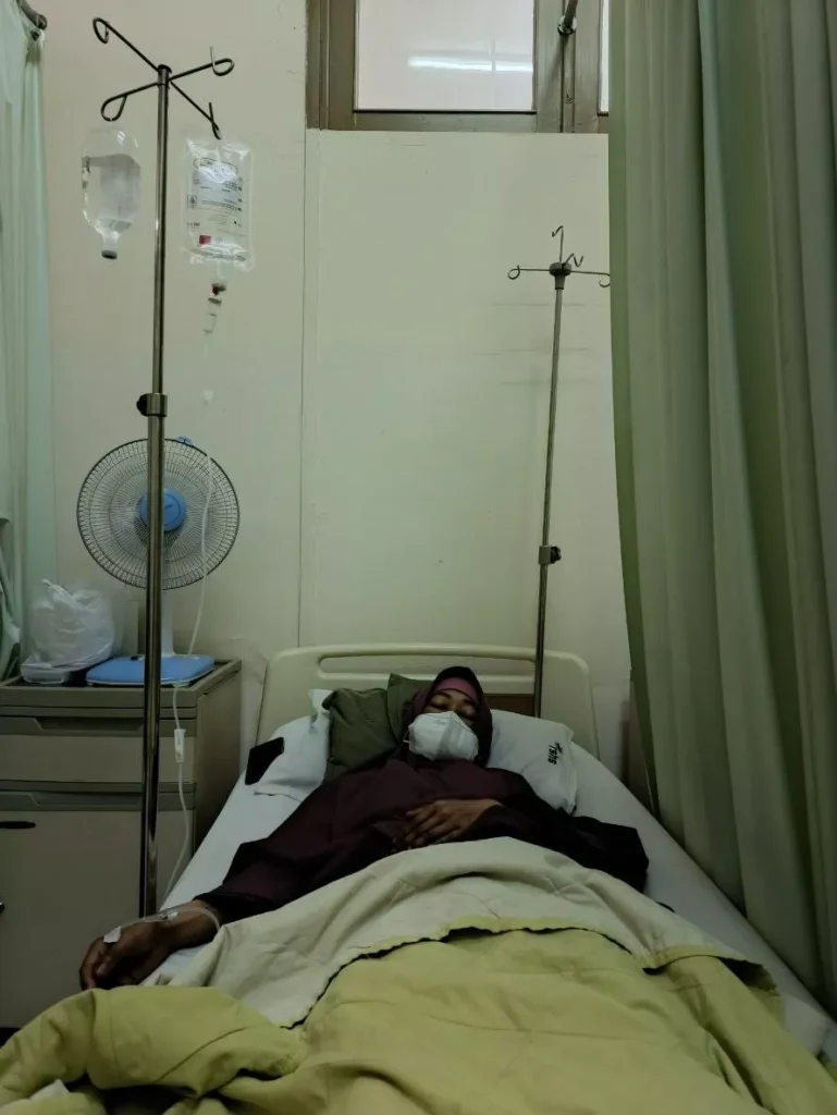 Kemoterapi ke 7 berjalan lancar dalam lindungan Allah