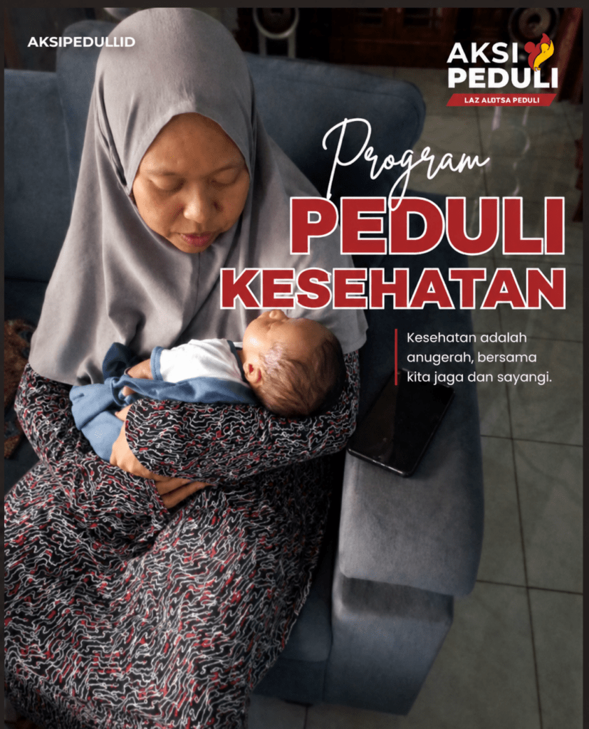 Penyaluran Bantuan Kesehatan Bu Nuraeni, warga Tambakan Pasca Operasi Sesar