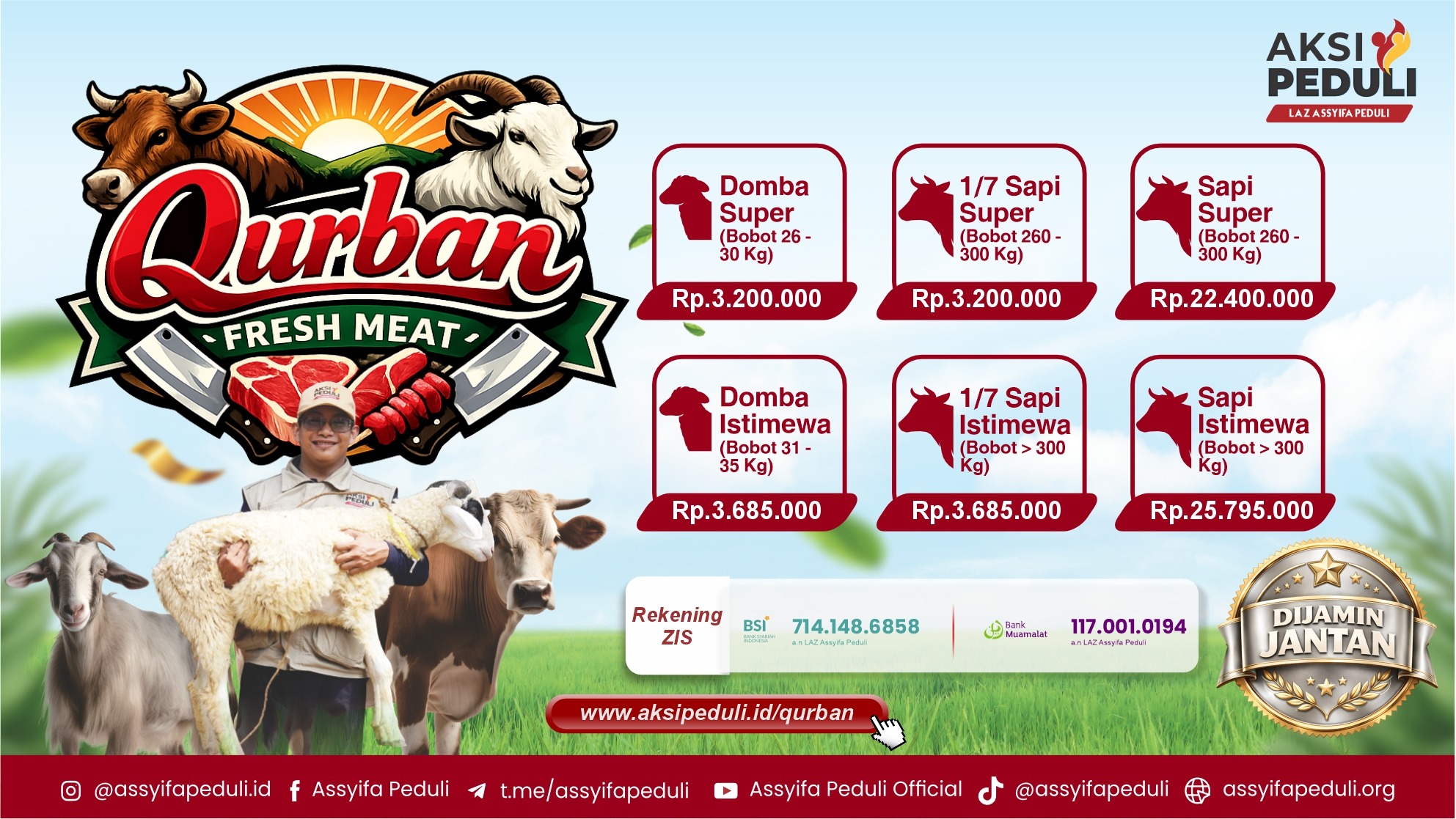 Qurban 1447 H Assyifa Peduli