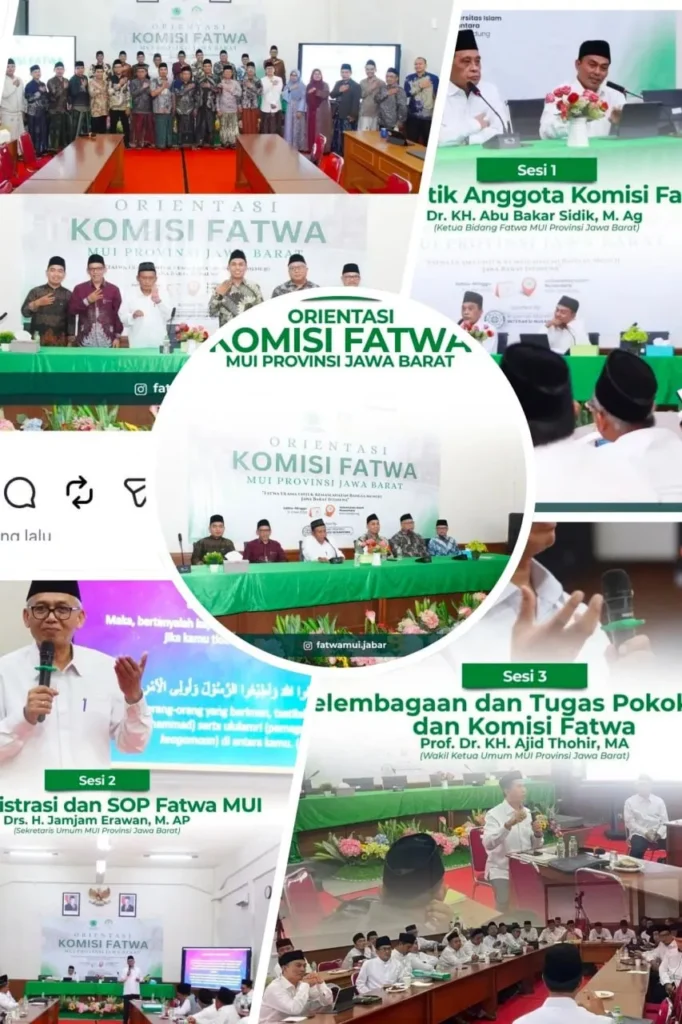 Partisipasi Orientasi Komisi Fatwa MUI Provinsi Jawa Barat Masa Khidmah 2025 – 2030