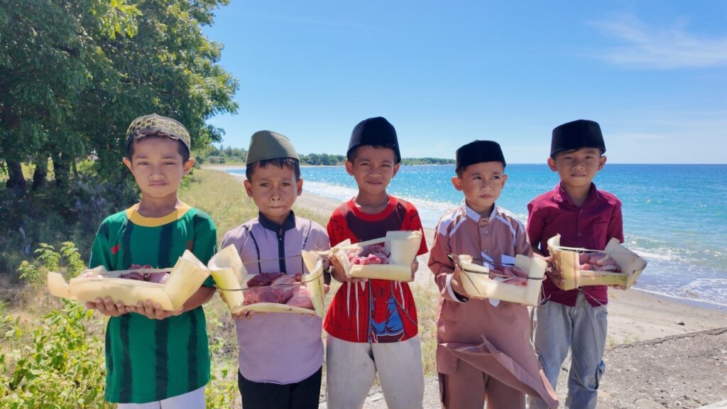 Alhamdulillah, Sedapnya Daging Qurban Kini Dinikmati Saudara Kita di Pota, Pelosok NTT!