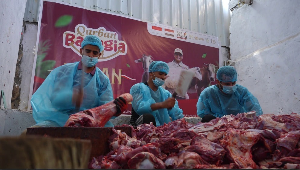 Di Tengah Krisis Yaman, Qurban Sapi dari Anda Hadirkan Kebahagiaan untuk 200 Jiwa!