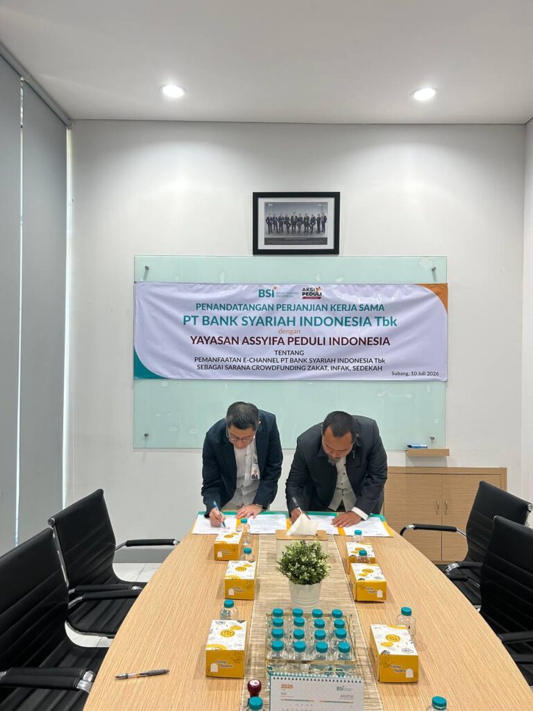 laz assyifa peduli indonesia dan pt bsi