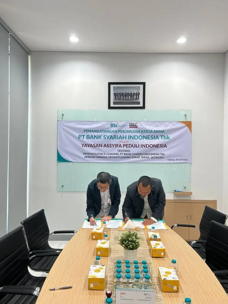 laz assyifa peduli indonesia dan pt bsi