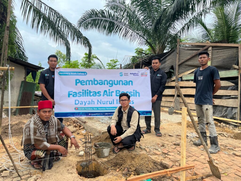 Alhamdulillah, Patungan Kebaikan Sahabat Bangun MCK untuk Santri Aceh!