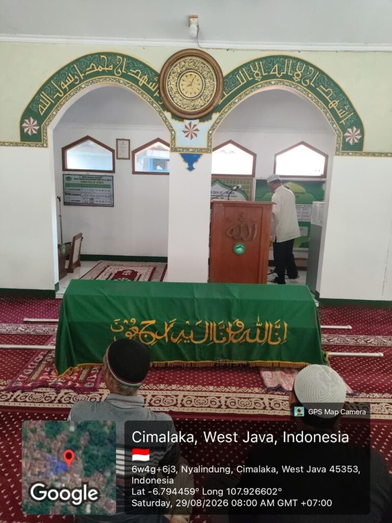 Penyaluran Ta’ziyah untuk Keluarga Almarhumah Ibu Siti Sa’adah